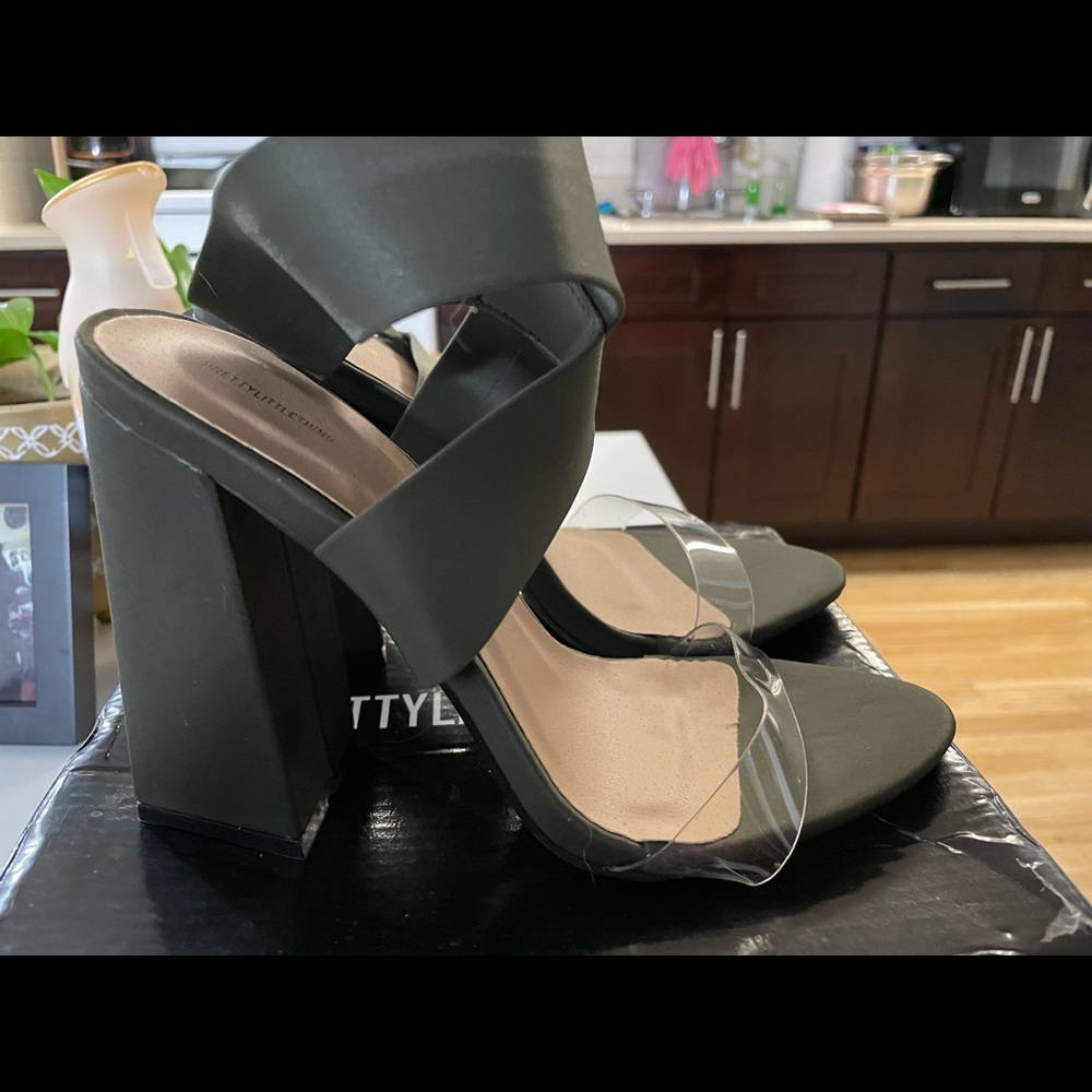 PrettyLittleThing Chunky Heeled Sandal